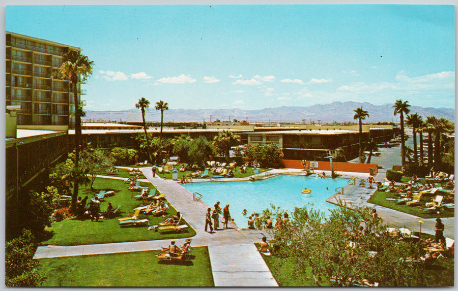 Stardust Hotel Las Vegas NV Nevada Swimming Pool Unused Vintage Postcard 