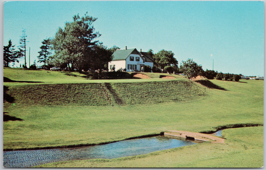 Green Gables Golf Course Cavendish PE PEI Canada 9th Green Vintage Postcard 