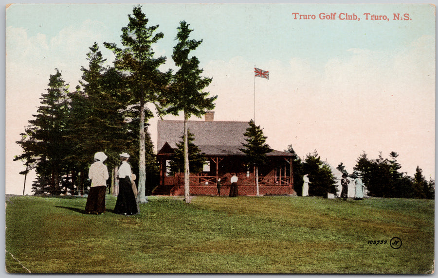 Truro Golf Club Truro NS Nova Scotia Canada Golf Course Postcard 