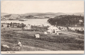 St Agathe Des Monts Quebec Postcard 