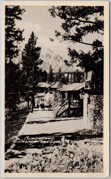 Jasper Alberta Jasper Park Lodge Bungalows AB Alta Canada Unused Postcard SP17