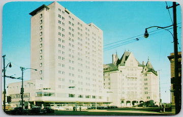 MacDonald Hotel Edmonton Alberta AB Jasper Ave. Unused Vintage Postcard 