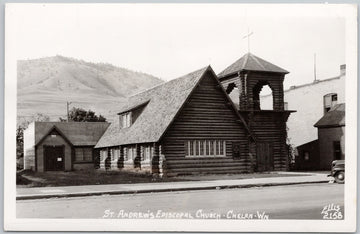 Chelan WA St Andrews Church  Postcard