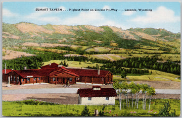 Summit Tavern Laramie Wyoming  Postcard 