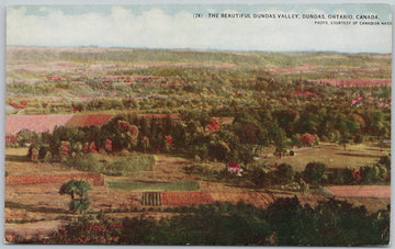 Dundas Valley Dundas Ontario  Postcard 