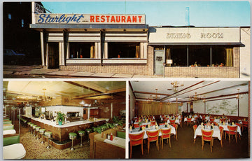 Starlight Restaurant Middletown NY Postcard 