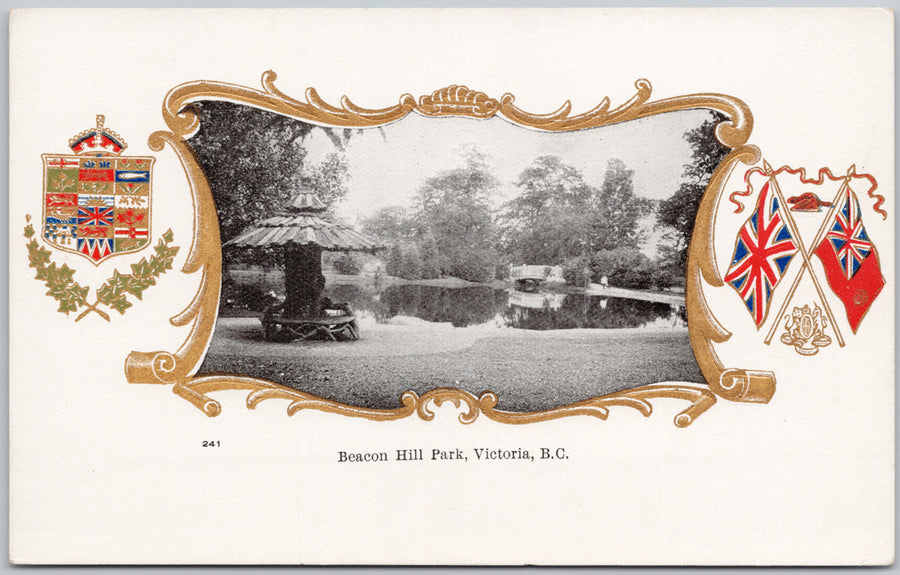 Beacon Hill Park Victoria BC Vancouver Island Postcard 