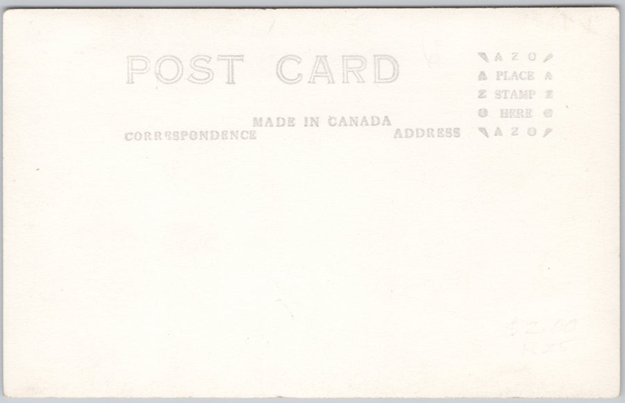 Trail BC British Columbia Birdseye Unused Camera Crafts RPPC Postcard SP18