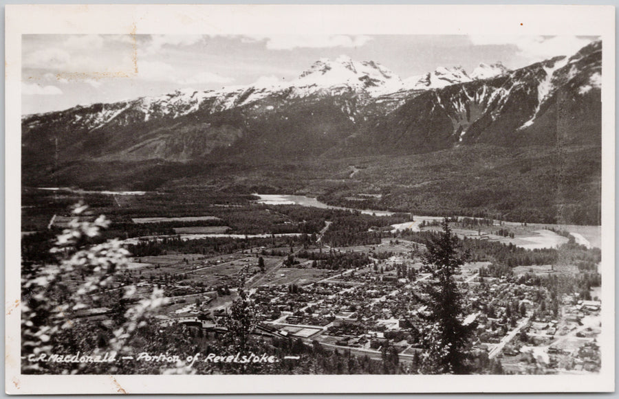 Revelstoke British Columbia Postcard 