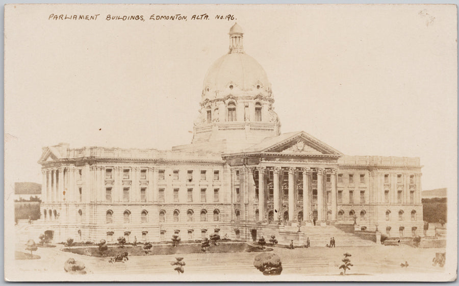 Edmonton Alberta Parliament Buildings  Postcard