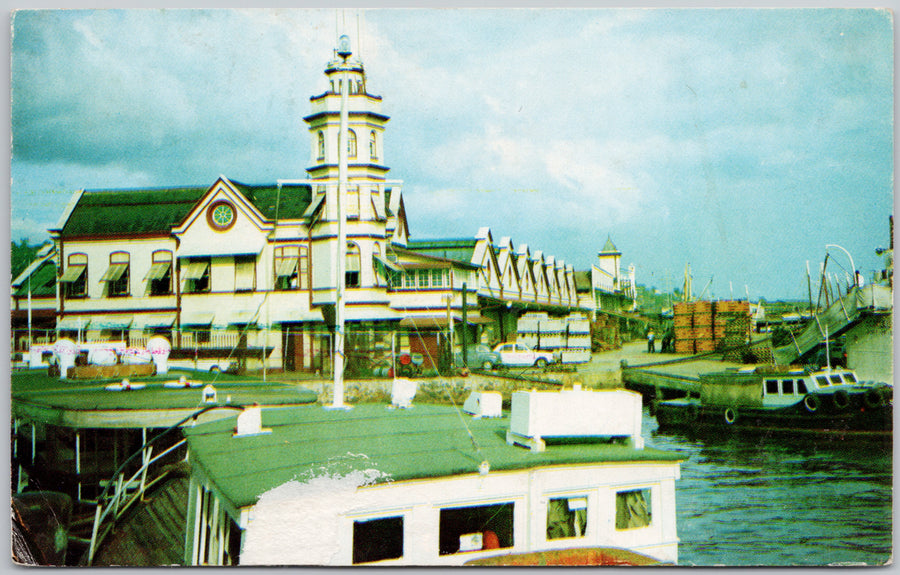 The Customs House Port-of-Spain Trinidad West Indies Postcard 