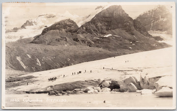 Byron Harmon #1045 Columbia Icefields Alberta Postcard 