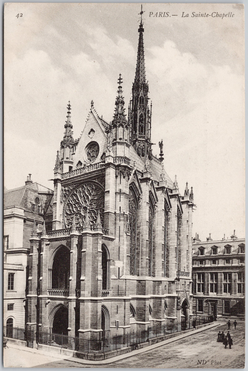 France Paris La Sainte-Chapelle  Postcard 