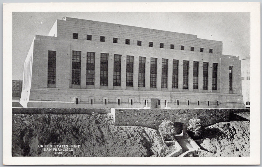 United States Mint San Francisco CA California Unused Bardell Postcard