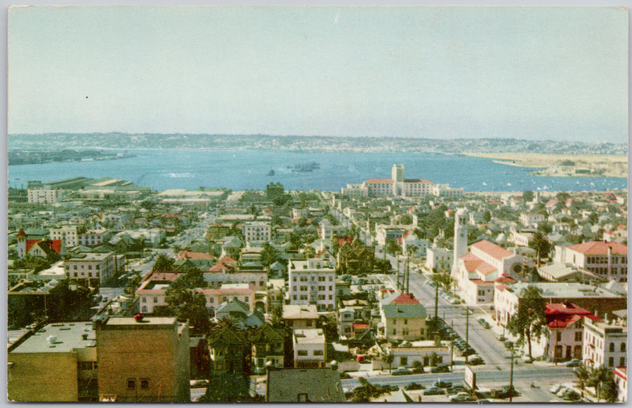 San Diego Harbor California Postcard 