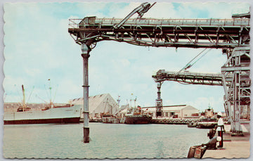 Deep Water Harbour Bridgetown Barbados West Indies Postcard