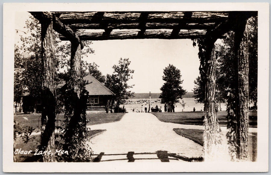 Clear Lake Manitoba Postcard 