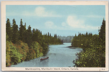 Manitowaning Manitoulin Island Ontario Postcard 