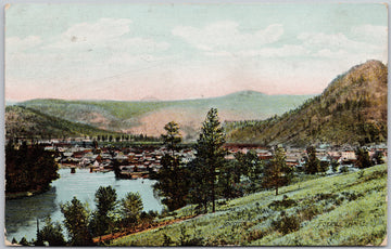 Grand Forks BC British Columbia Postcard 