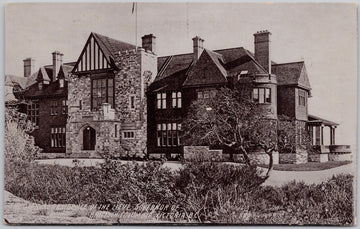 Victoria BC Residence of Lieutenant Governor of British Columbia Unused Hibben Postcard 