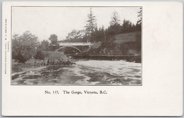 Victoria BC The Gorge Vancouver Island  Postcard 