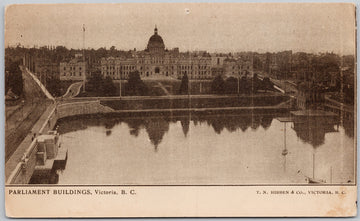 Parliament Buildings Victoria BC  Postcard 