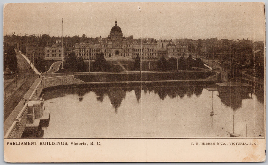 Parliament Buildings Victoria BC  Postcard 