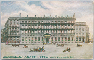 Buckingham Palace Hotel London England  Postcard 