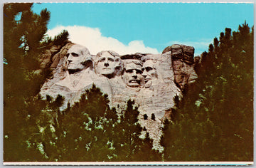 Mount Rushmore South Dakota Postcard