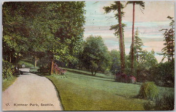 Kinnear Park Seattle WA Washington Postcard 