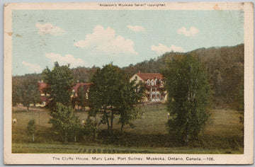 Clyffe House Mary Lake Muskoka Ontario Postcard