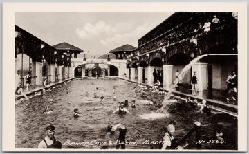 Banff Cave & Basin Banff Alberta Postcard 