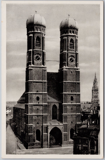 Frauenkirche Munich Munchen Germany Postcard 