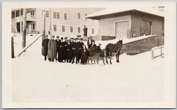 The Duncan Amateur Dramatic Society on Tour from Duncan BC Vancouver island  Postcard 