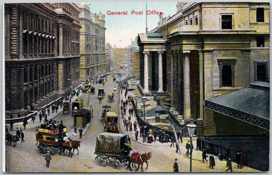 General Post Office London England Postcard