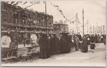 Worthing Motor Carnival West Sussex England UK Postcard 