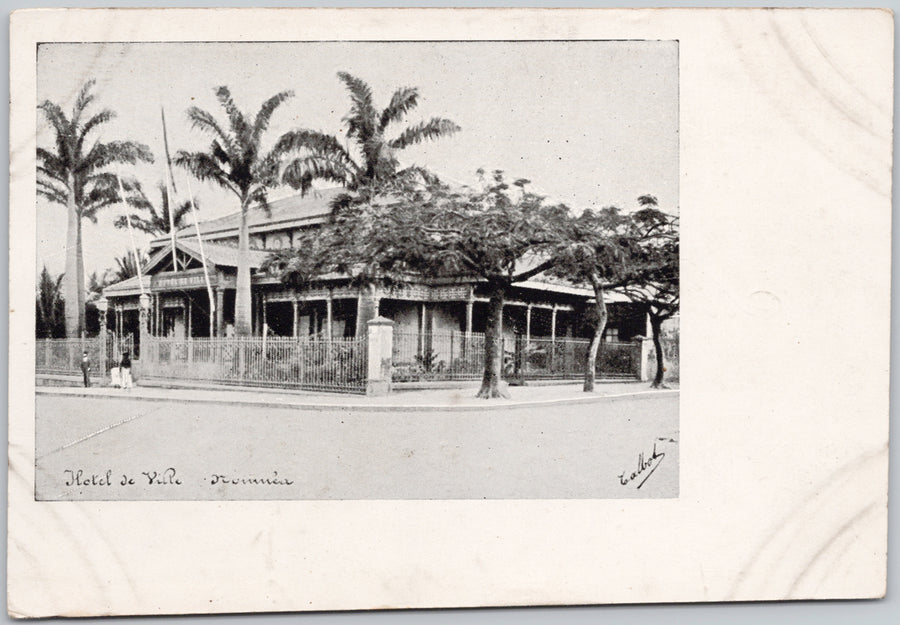 Hotel De Ville Noumea New Caledonia Postcard 