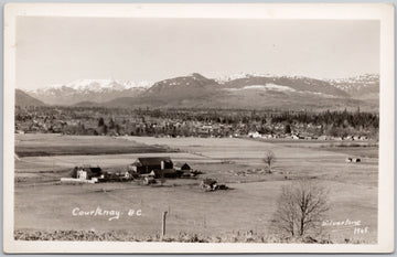 Courtenay BC Vancouver Island British Columbia Postcard 