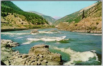 Thompson River near Spence Bridge BC  Postcard