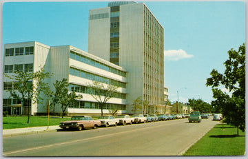 Edmonton AB University of Alberta Education Building Postcard