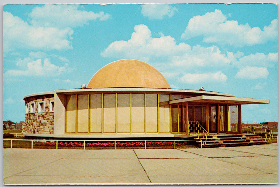 Edmonton Alberta Queen Elizabeth Planetarium Coronation Park Postcard 