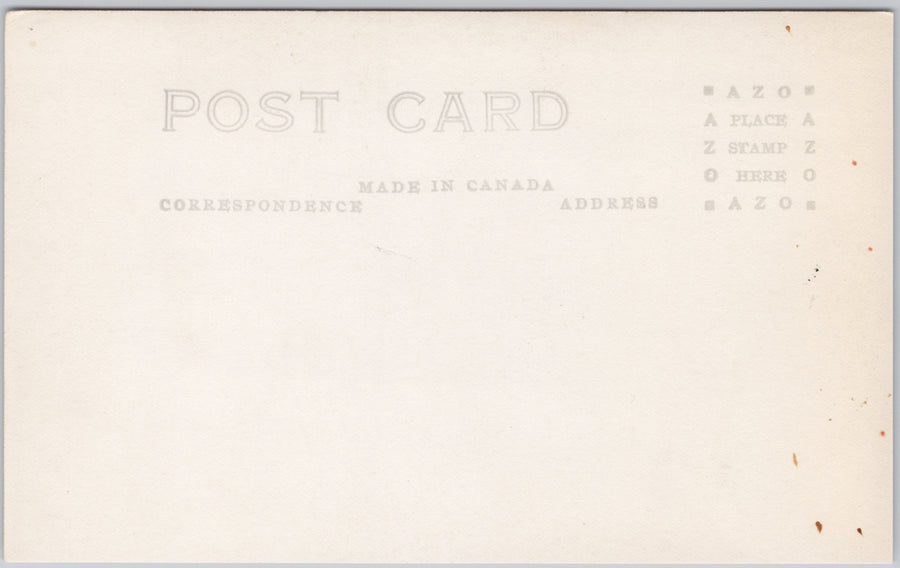 Minaki Ontario Boat Boating ON Meyers RPPC Postcard SP19