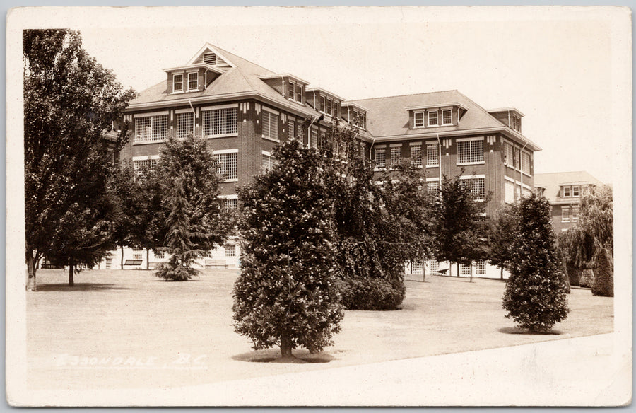 Essondale Coquitlam British Columbia Riverview Hospital Postcard 