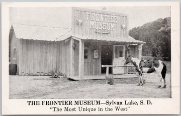 The Frontier Museum Sylvan Lake SD South Dakota Postcard 