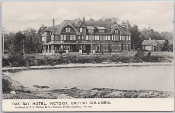 Oak Bay Hotel Oak Bay Victoria Vancouver Island BC 104 Hibben 1906 Postcard SP19