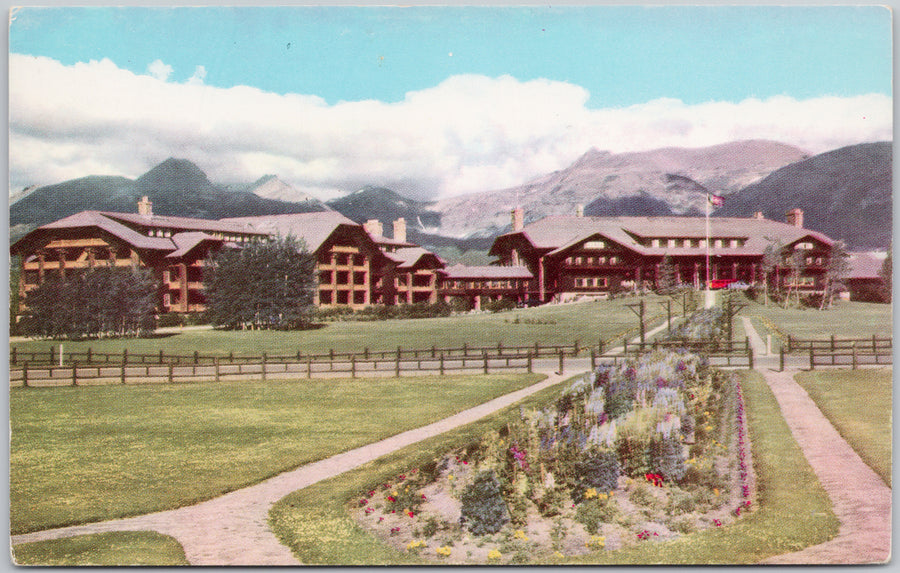 Glacier Park Hotel Glacier National Park MT Montana USA Postcard 