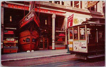 Bernstein's Fish Grotto San Francisco CA California USA Cable Car Postcard 