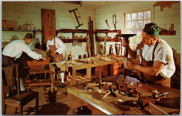 Williamsburg Virginia Anthony Hay's Cabinetmaking Shop Postcard SP19