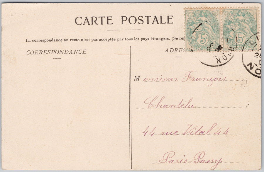 Souvenir de Lille France Large Letter Postcard SP19