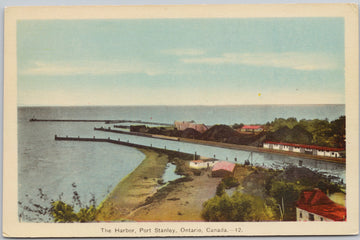 The Harbour Port Stanley Ontario Postcard 